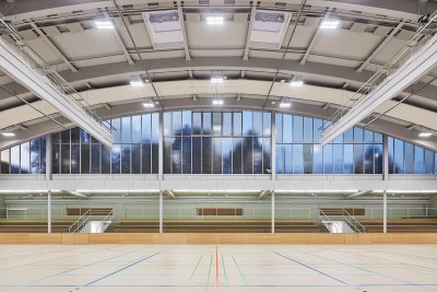 Mönchsee-Sporthalle, Sanierung