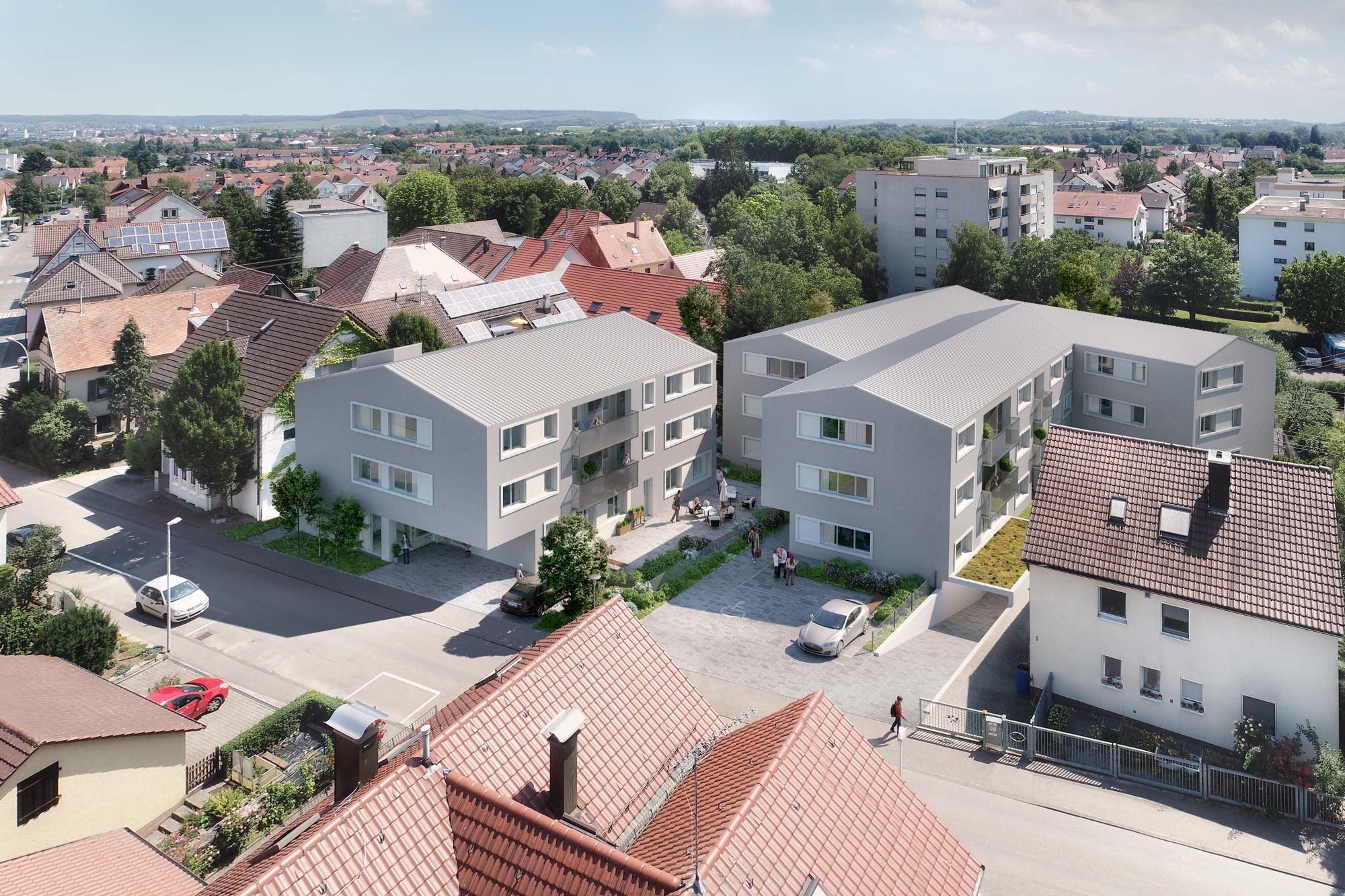 Seniorenwohnungen mit Tagesbetreuung und einer Arztpraxis in Heilbronn-Horkheim