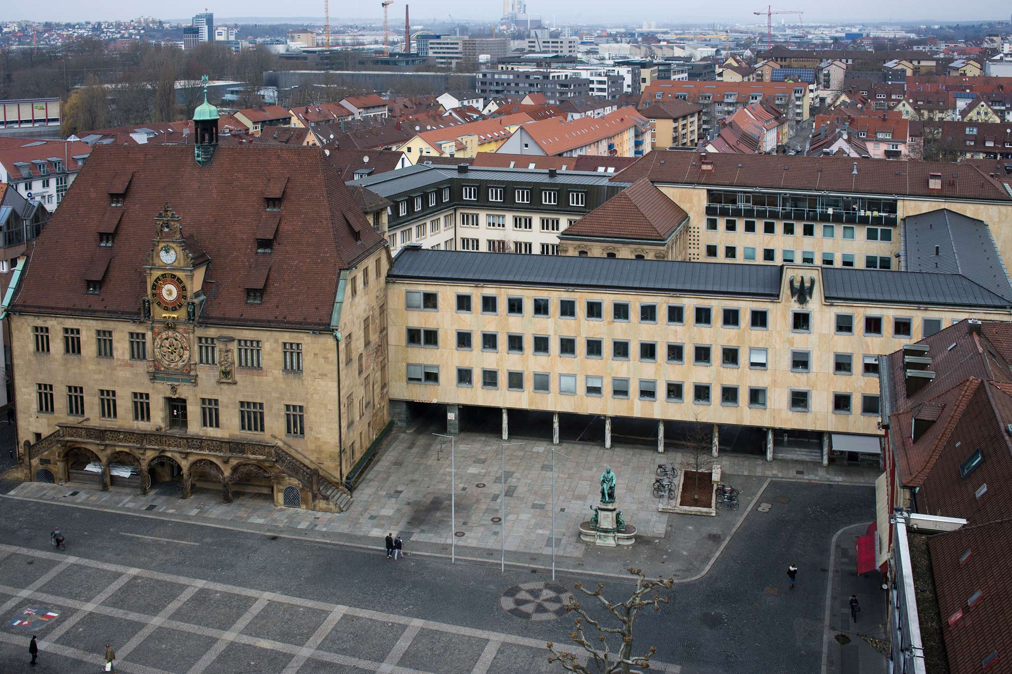 Rathaus Heilbronn, Brandschutz und Erneuerung der EDV- Infrastruktur