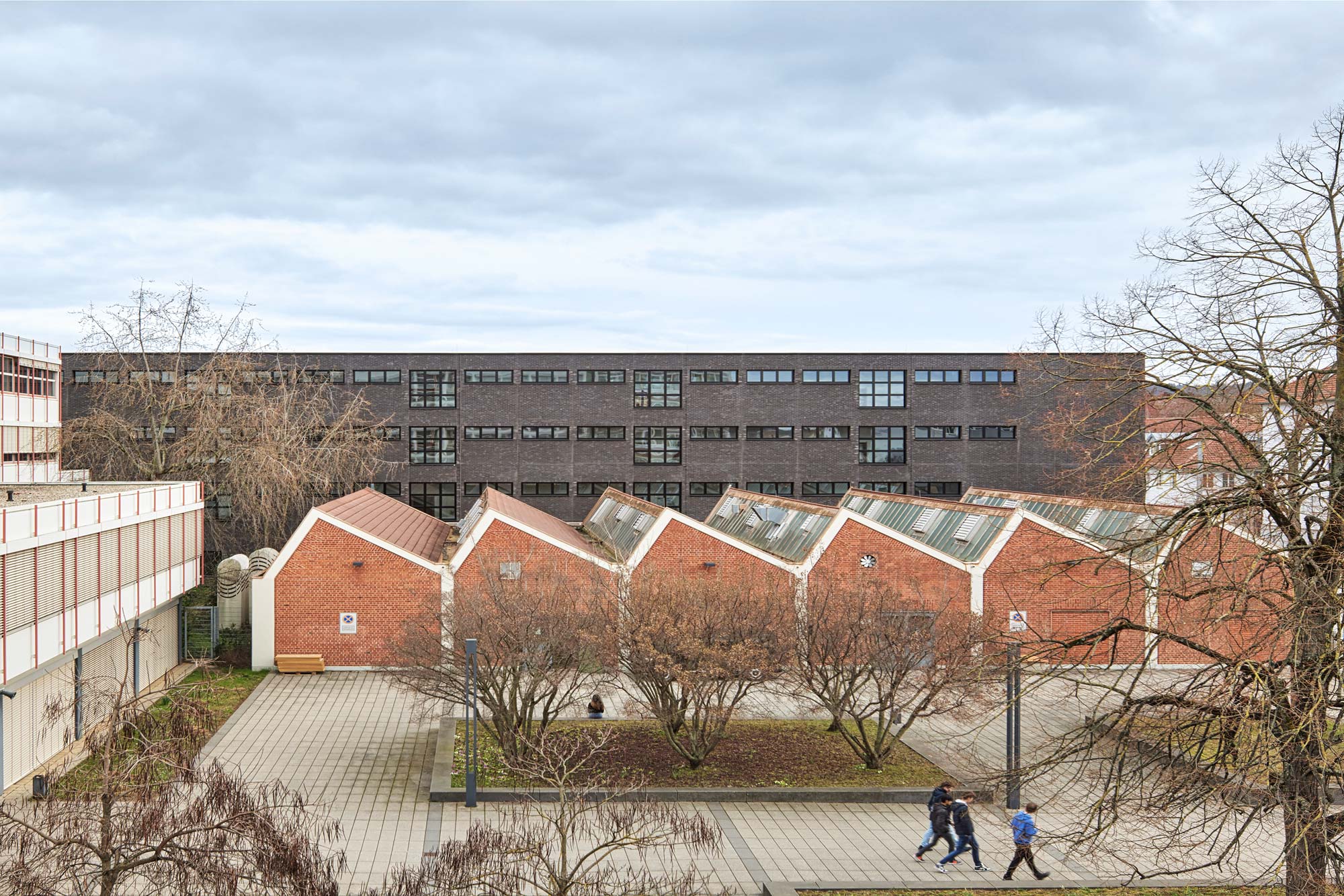 C-Bau der Technischen Berufsschule, Heilbronn, Fassadensanierung