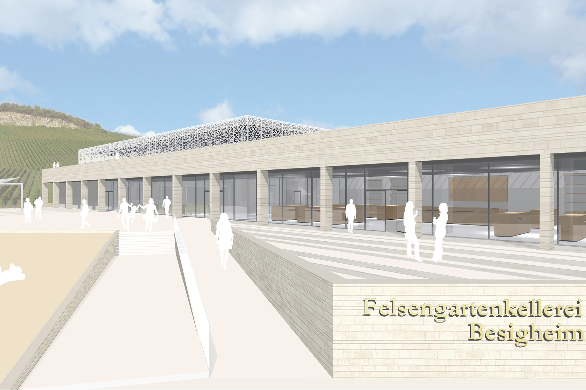 Umbau und Erweiterung der Felsengartenkellerei Besigheim